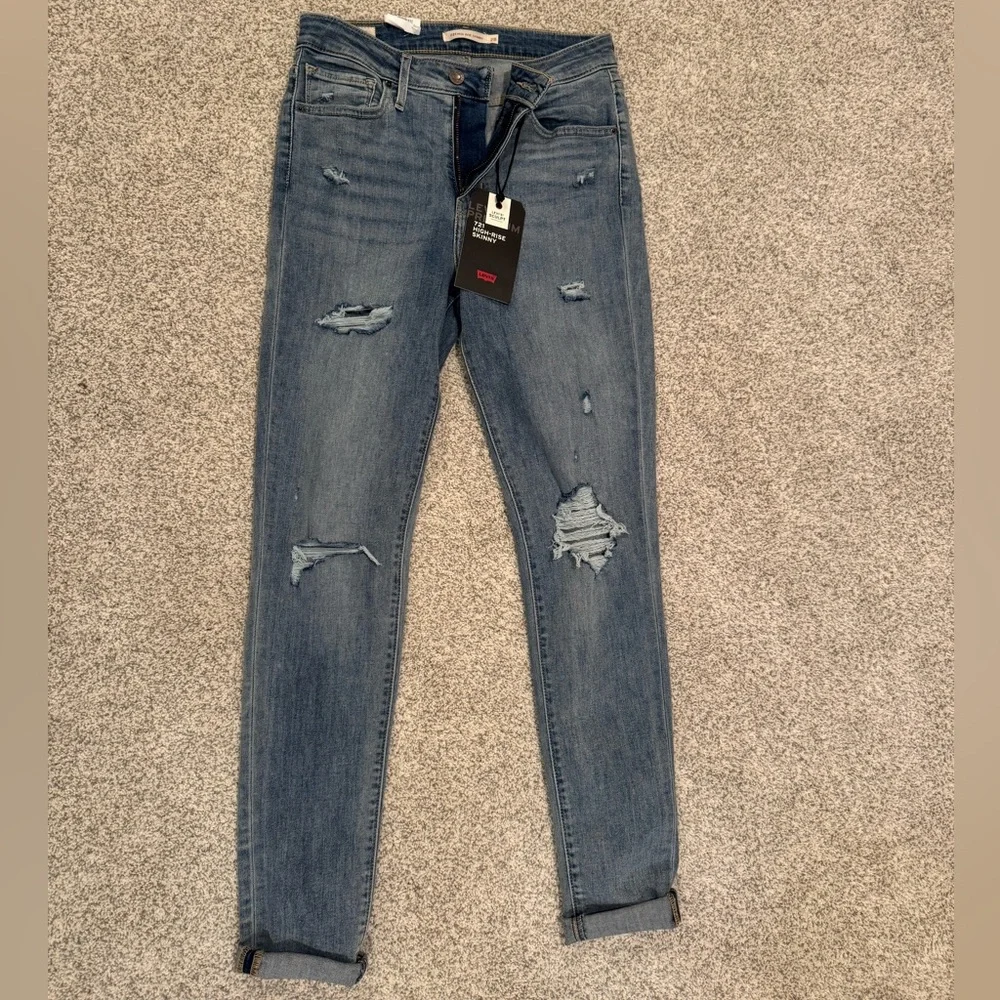 NWT Levi 721 High-rise Skinny Jeans - Picture 1 of 4